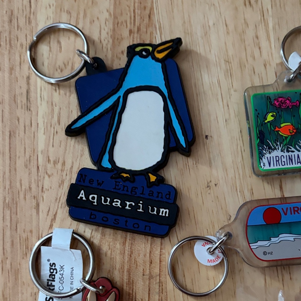 Penguin Keychain - Blue - Picture 2 of 4